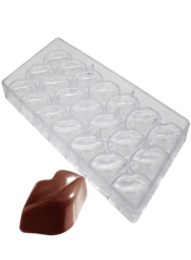 Goldbaking Lips Chocolate Mold Polycarbonate Chocolate Candy Molds - Image 1